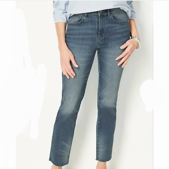 J. Jill Denim - J JILL HIGH rise straight jeans size 16